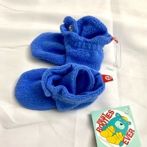 Zutano Cozie Fleece Gripper Booties